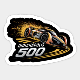 indy 500 2024 Sticker